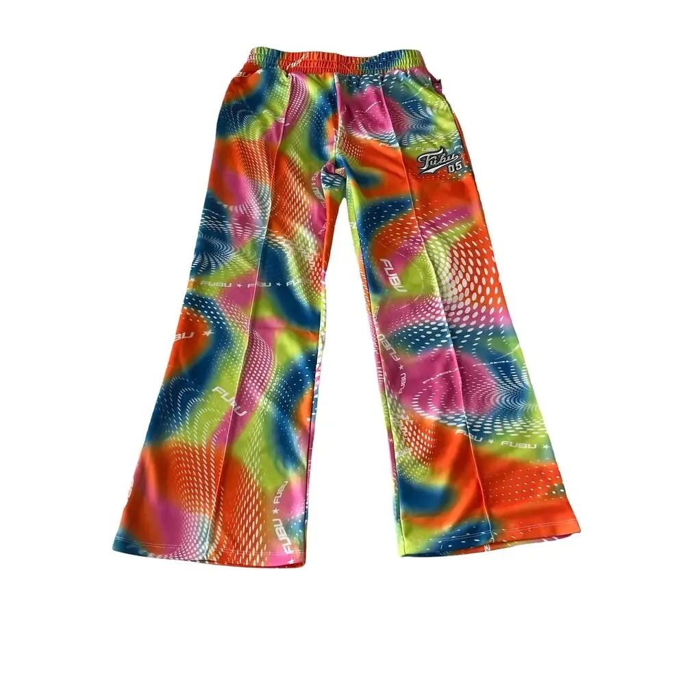 Fubu x Forever 21 Long Knit Pants Womens L - Picture 1 of 6